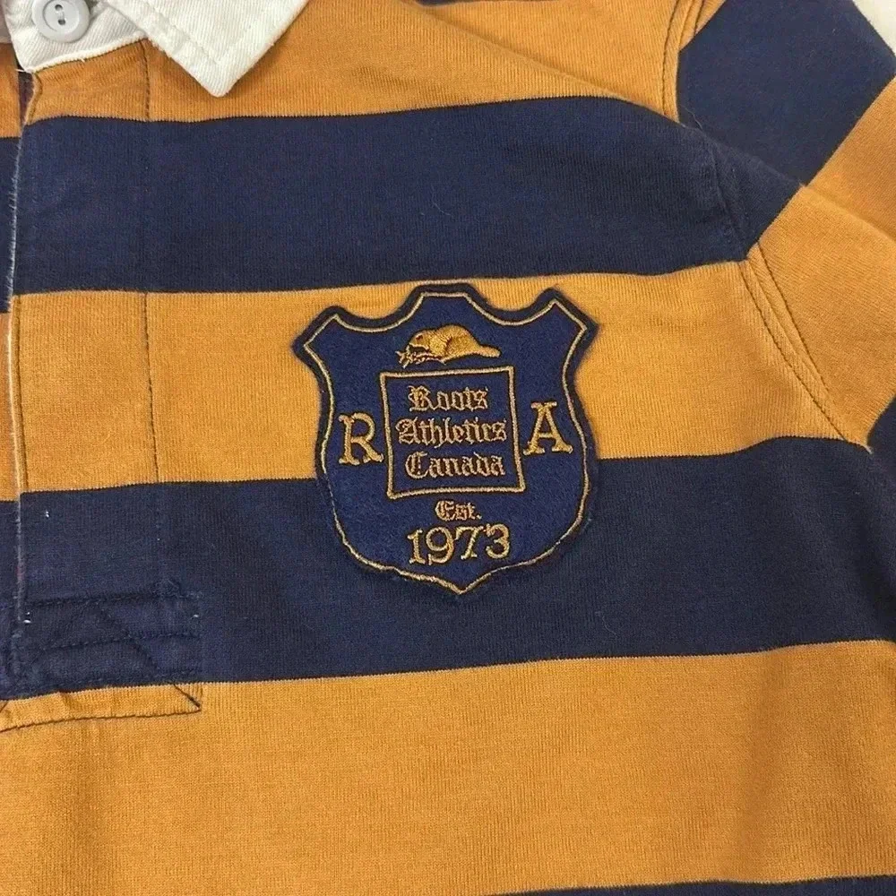 ⭐️ Roots Athletics Department - long sleeve Polo shirt. Size M - Picture 3 of 5